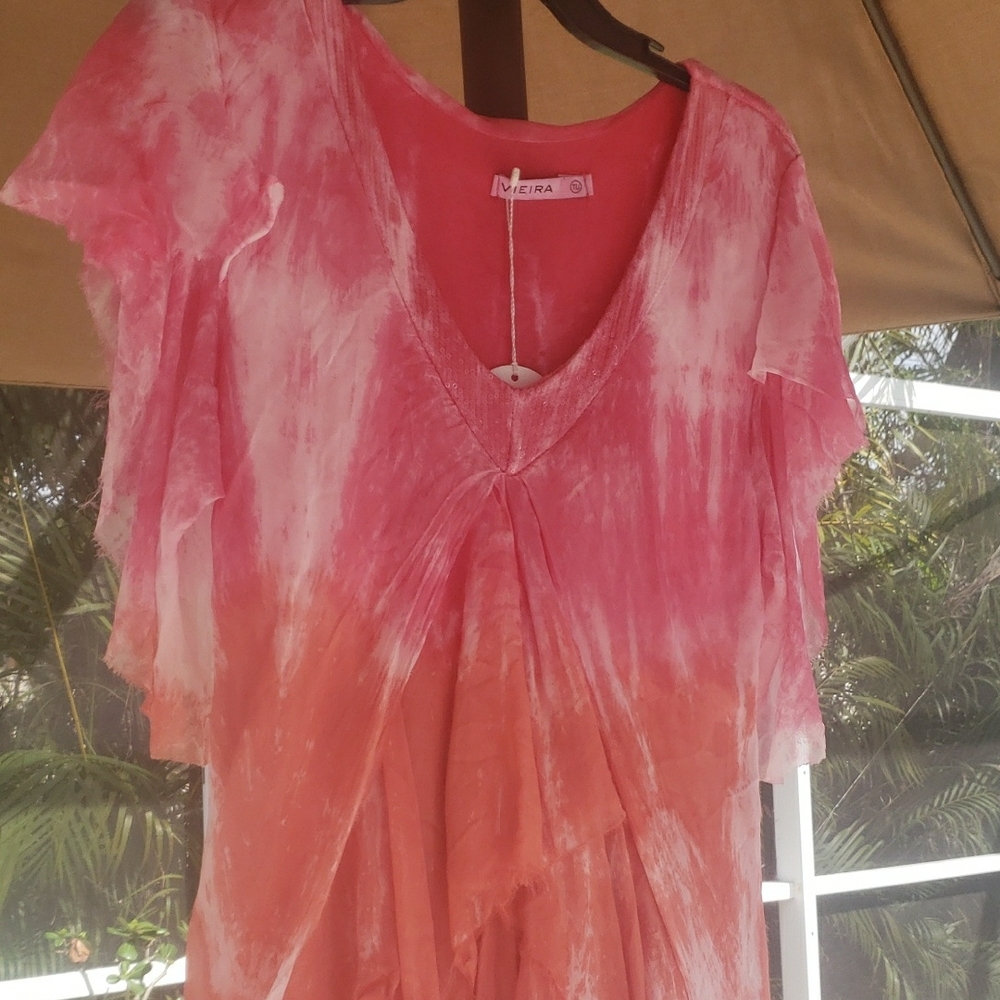 NWT Silk Dress (L) - Picture 6 of 10